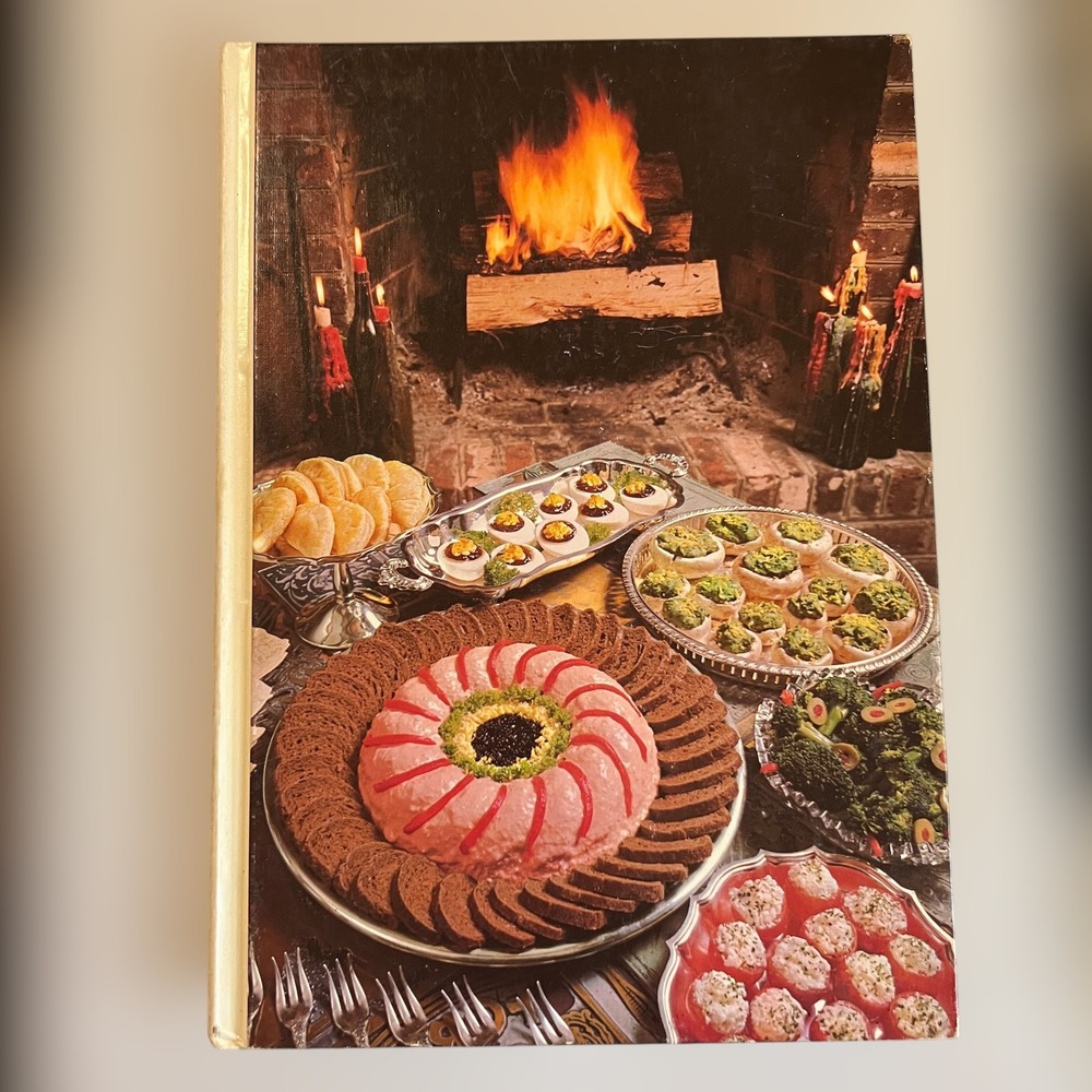 VTG‎ 70s Southern Living The Party Snacks Cookbook Hardcover Appetizers Book GUC